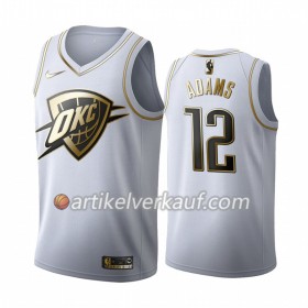 NBA Oklahoma City Thunder Trikot Steven Adams 12 Nike 2019-2020 Weiß Golden Edition Swingman - Herren